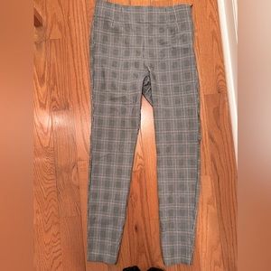 Zara plaid legging pants